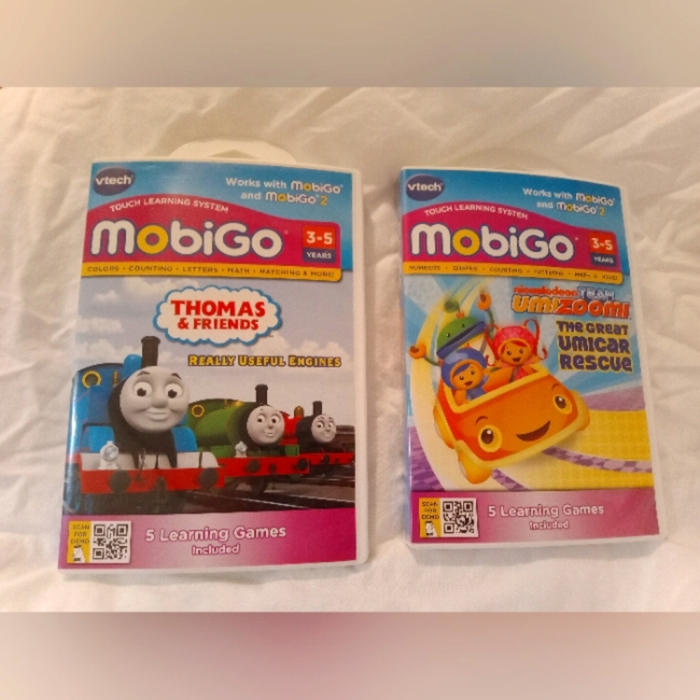 VTech MobiGo Touch Learning System video games